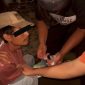Satuan Resnarkoba Polrestabes Medan menangkap AO (25), yang diduga sebagai pengedar sabu di kawasan Patumbak, Deli Serdang. Polisi menyita 8 paket sabu siap edar dalam penangkapan tersebut, Sabtu (12/9/2026). Foto/ist.