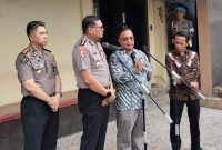 Komisioner Kompolnas M Choirul Anam memberikan keterangan terkait kasus kematian Winda Lorenza Gowasa di Polrestabes Medan, Rabu (23/9/2026). Foto/ist.