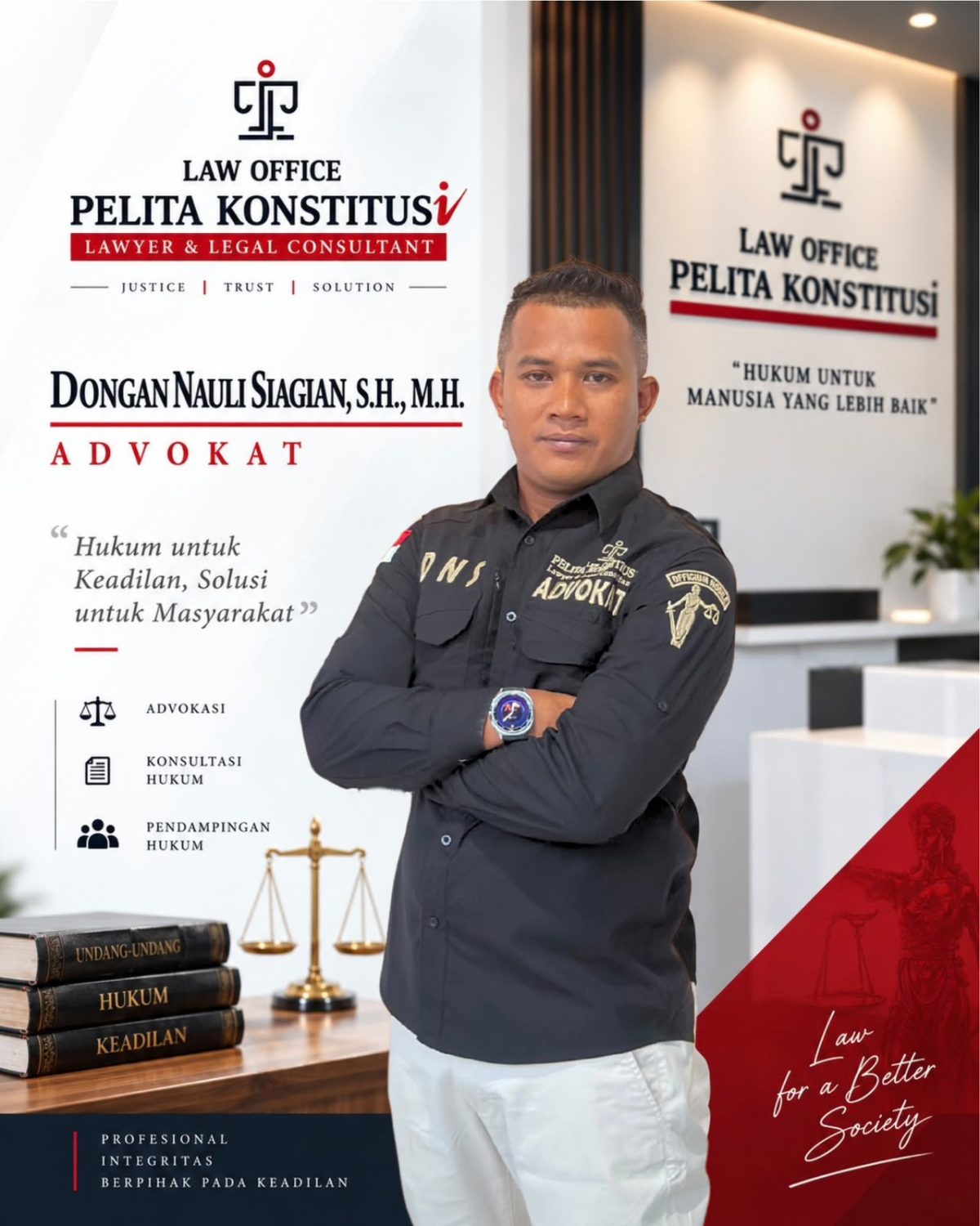 Dongan Nauli Siagian SH,MH. (Foto/dok).