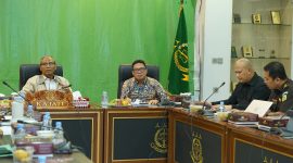 Kajati Sumut Pimpin Rapat Koordinasi Program Percepatan Peningkatan Tata Guna Air. (Foto/ist).